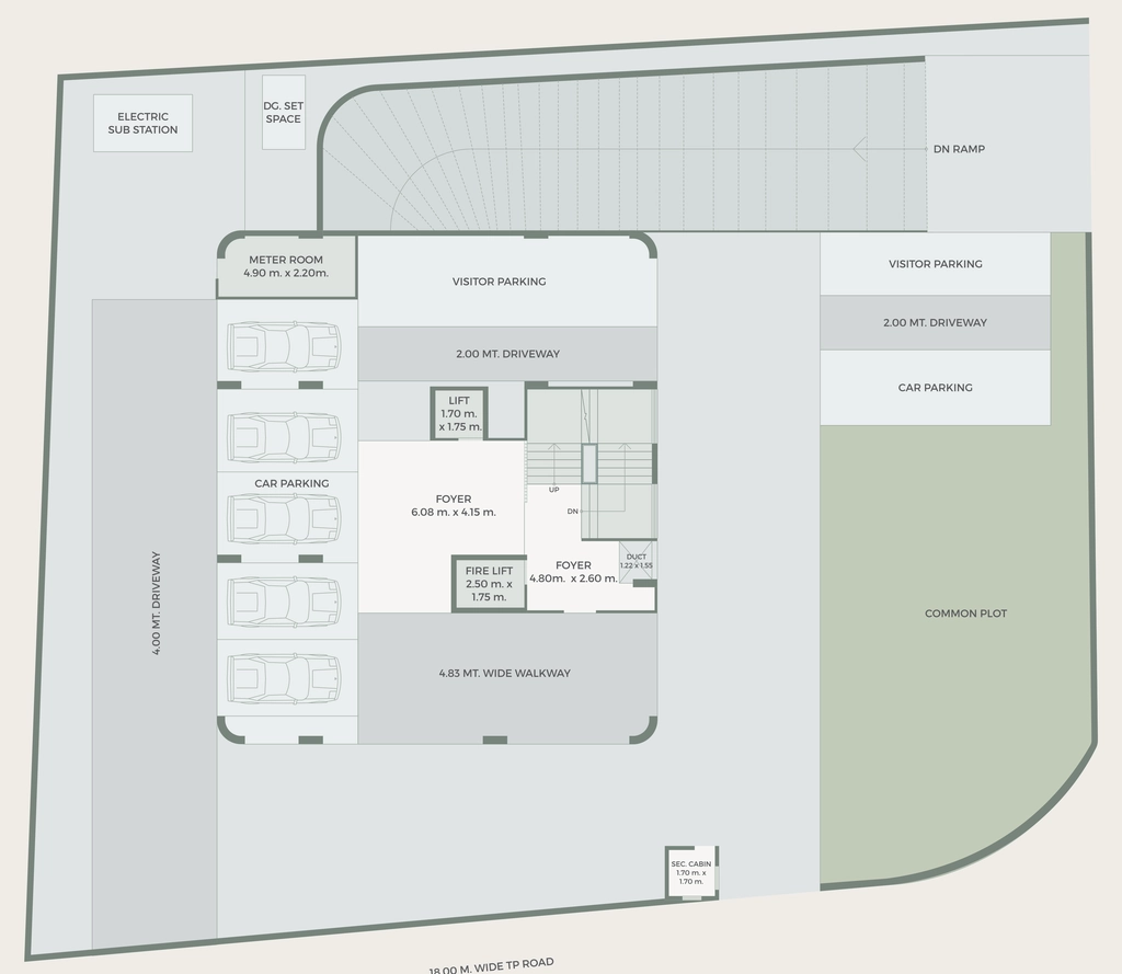 Master Plan of Olive XIV in Ambawadi, Ahmedabad - Image 374597