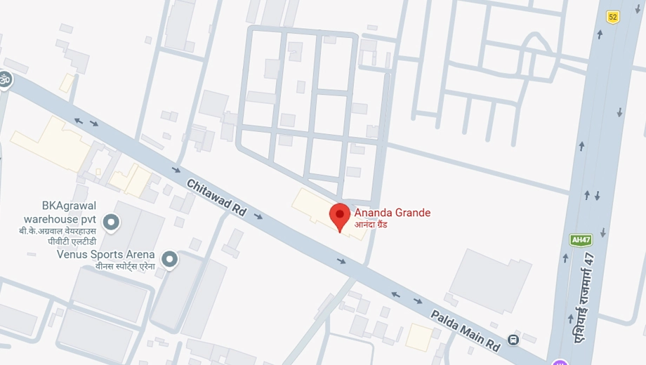 Location of Crystal Ananda Grande in Bicholi Mardana, Indore - Image 374757