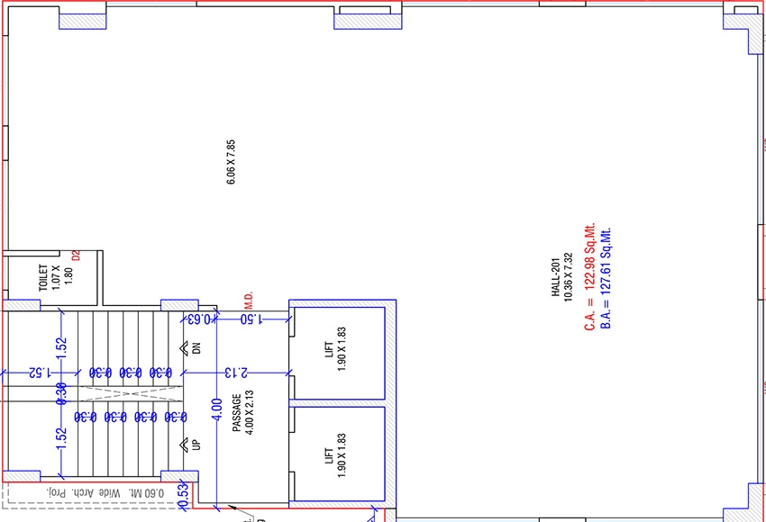 Floor Plan of Rivanta Iconic in Katargam, Surat - Image 374770