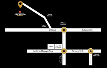 Location of Shubham Pride - Image 374805