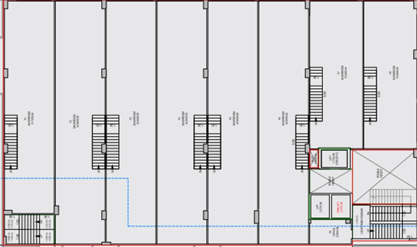 Floor Plan of Samarthya Empire in Pal, Surat - Image 374816