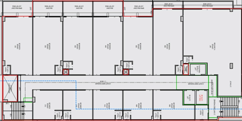 Floor Plan of Samarthya Empire in Pal, Surat - Image 374817