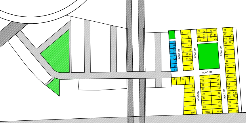 Master Plan of Shubham Pride Extention in Rangwasa, Indore - Image 374825