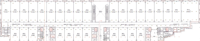 Floor Plan of Samprati Manchester Market in Majura Gate, Surat - Image 374835