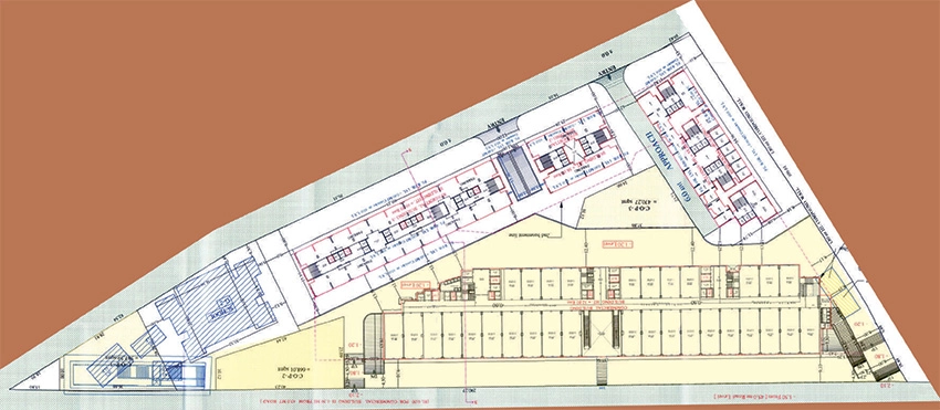 Master Plan of Samprati Manchester Market in Majura Gate, Surat - Image 374833
