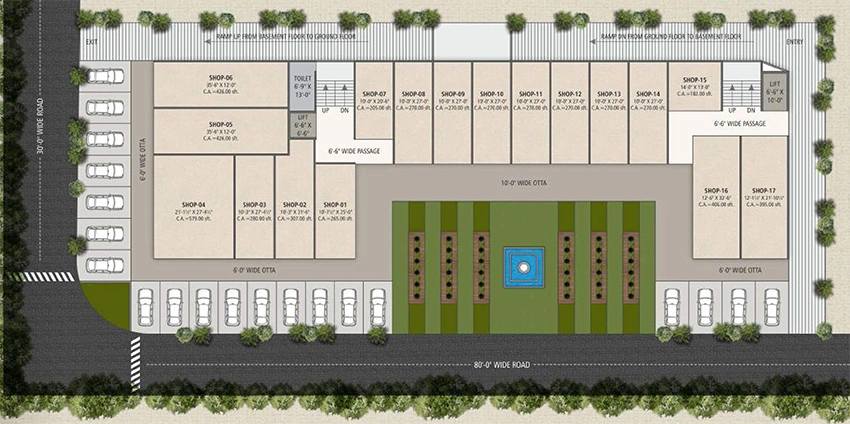 Master Plan of Shiven Samrat Shiven Arise in Jahangirpura, Surat - Image 374848