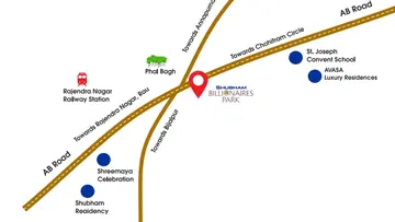 Location of Shubham Billionaires Park - Image 374851