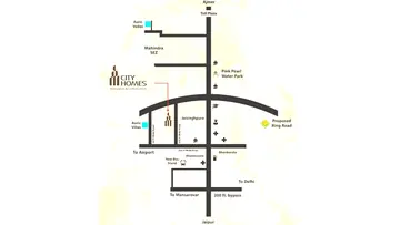 Location of Auric City Homes - Image 374920