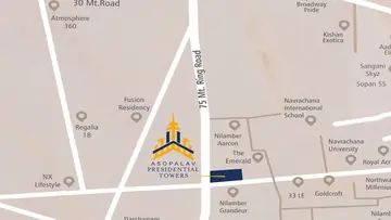 Location of Asopalav Presidential Tower - Image 374936