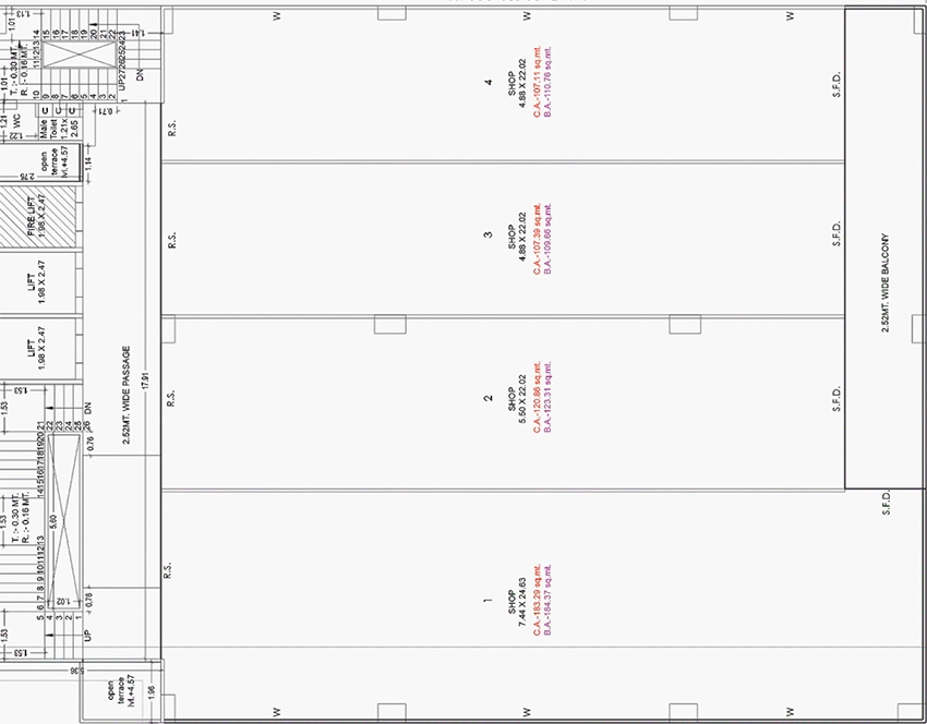 Floor Plan of Satva Elisio in Palanpur, Surat - Image 374927