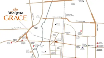 Location of Shree Ananyaa Grace - Image 375028