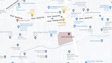 Location of Shantinath United Textile Market - Image 374964