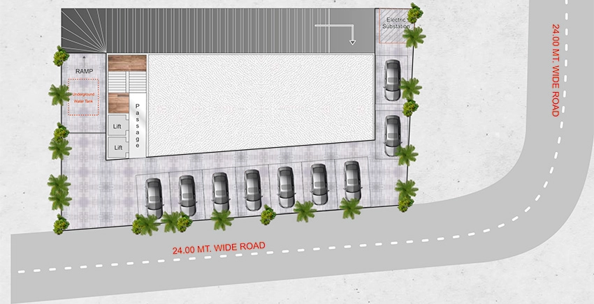 Master Plan of Sharvaya Sampriti in Althan, Surat - Image 374970