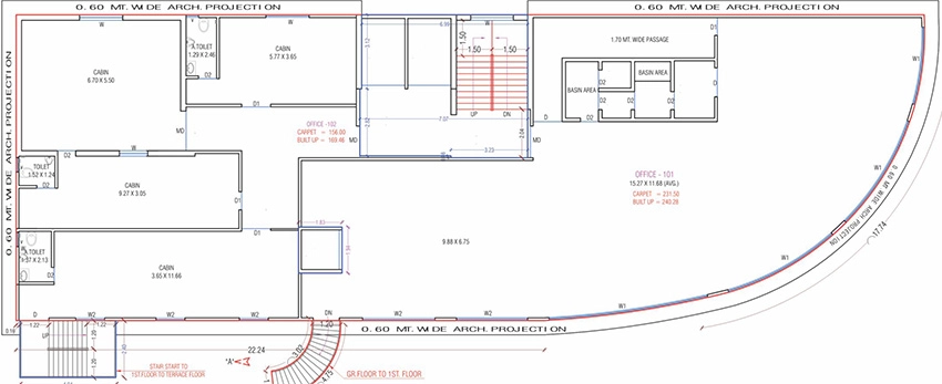 Floor Plan of Shivdhara Point in Parvat Patiya, Surat - Image 375002
