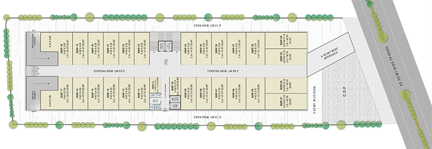 Master Plan of Shree UM Corridor in Khatodra, Surat - Image 375087