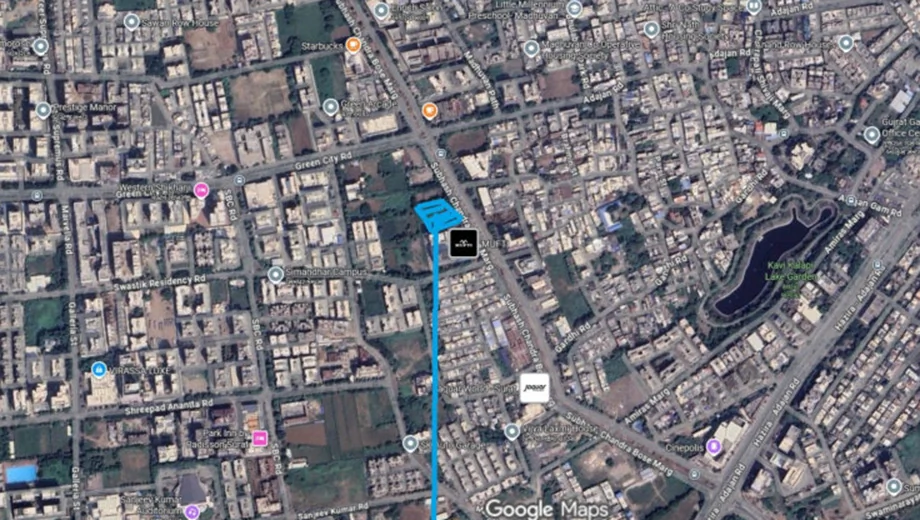 Location of Shree Victoria Business Centre in Adajan, Surat - Image 375117