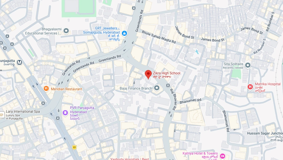 Location of Lakefront Sanali Lakeview Terraces in Somajiguda, Hyderabad - Image 375138