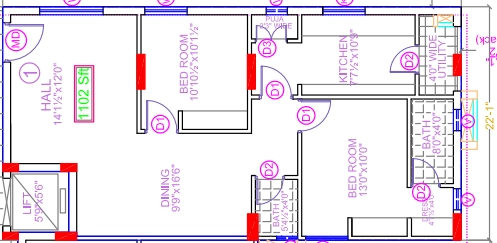 2 BHK Flat in Legend Gulati in Himayat Nagar, Hyderabad - Image 905899
