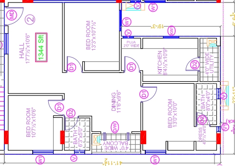 3 BHK Flat in Legend Gulati in Himayat Nagar, Hyderabad - Image 905900