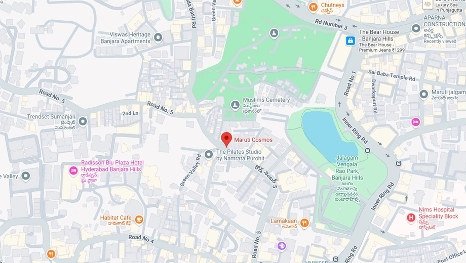 Location of Maruti Cosmos Central in Banjara Hills, Hyderabad - Image 375219