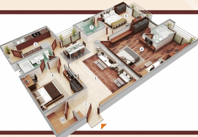 3 BHK Flat in Prescon Kushmanda and Skandmata in Nirman Nagar, Jaipur - Image 905915