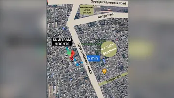 Location of Saharan Sumitram Heights - Image 375230