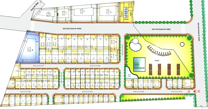 Master Plan of Neelkanth Enclave in Jaisinghpura, Jaipur - Image 375238