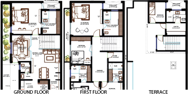 5 BHK House/Villa in Ruby Trinity in Shyam Nagar, Jaipur - Image 905937