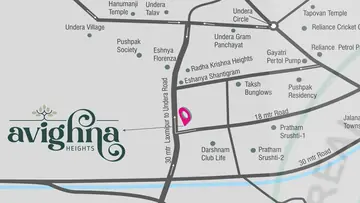 Location of AGP Avighna Heights - Image 375271