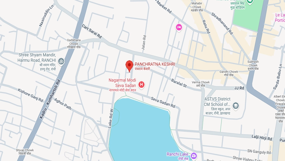 Location of Panchratna Keshri in Upper Bazar, Ranchi - Image 375312