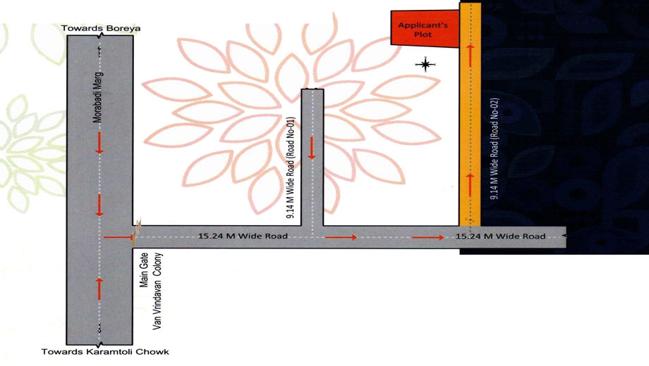 Location of Universe Vandna Palace in Morabadi, Ranchi - Image 375349