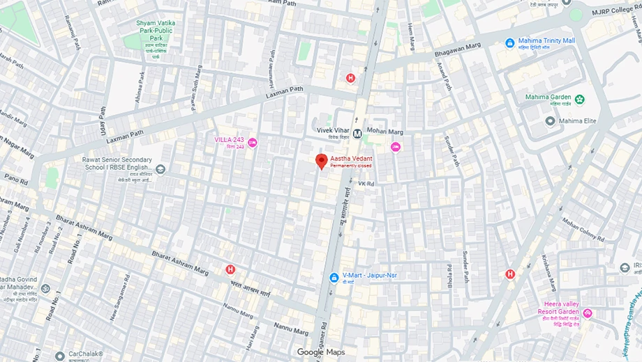 Location of Elegant Aastha Vedant Apartments in Shyam Nagar, Jaipur - Image 375365