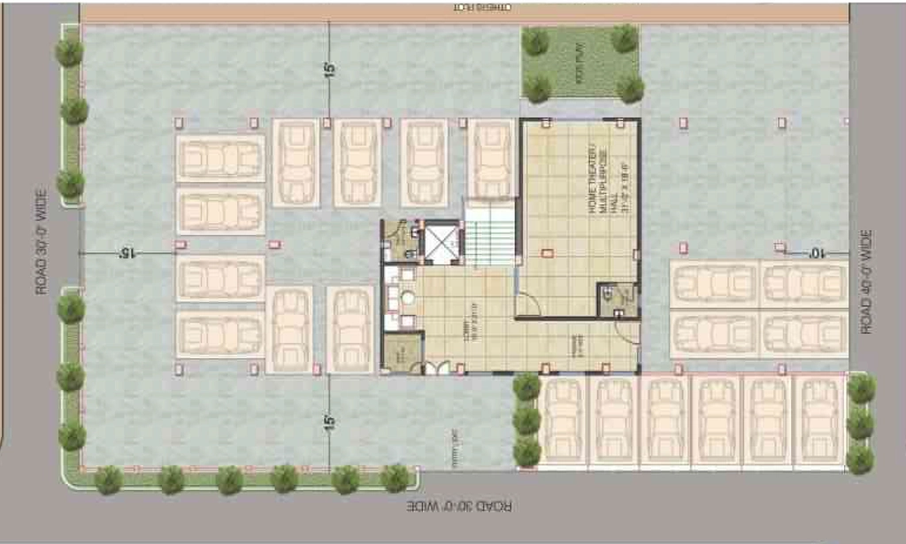 Master Plan of Elegant Wonder in Tagore Nagar, Jaipur - Image 375391
