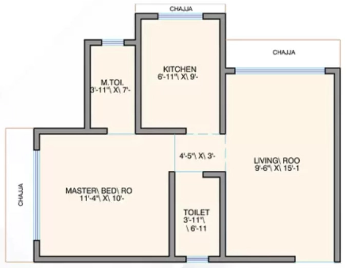 1 BHK Flat in Bhatia Dahisar Sumati CHS in Dahisar, Thane - Image 906461