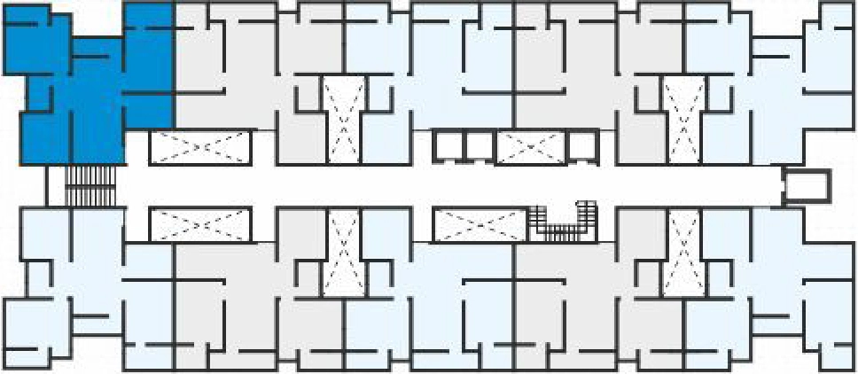 Floor Plan of Shiv Shankara Residency in Ajmer Road, Jaipur - Image 375474