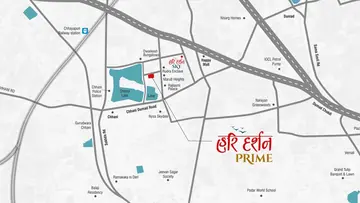 Location of Aarchi Hari Darshan Prime - Image 375488