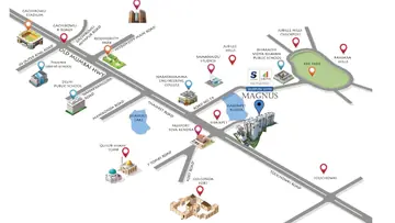 Location of Sattva Magnus Shaikpet - Image 375504