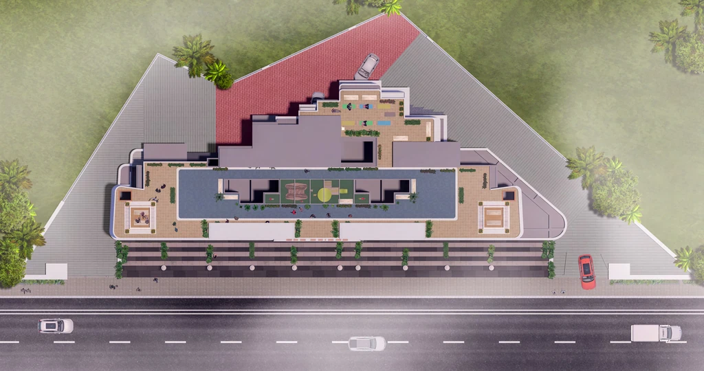 Master Plan of Om Ved Heights in Badlapur East, Thane - Image 375560