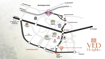 Location of Commercial Om Ved Heights - Image 375569