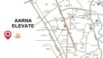 Location of Karma Aarna Elevate - Image 375605