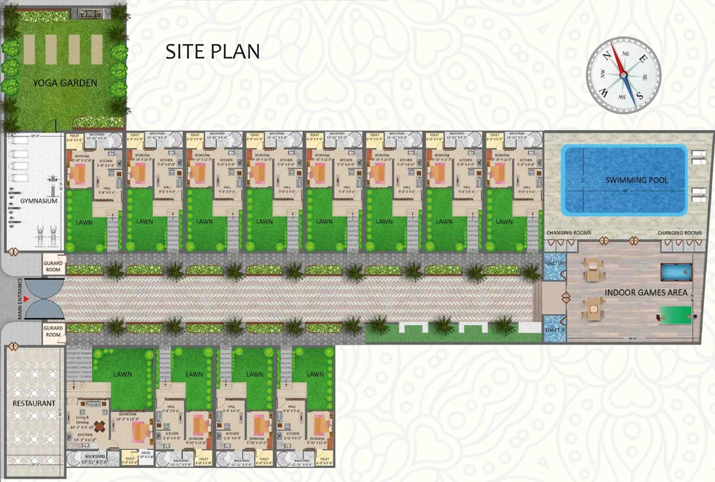 Master Plan of Salodiya Special 12 Villas in Ajmer Road, Jaipur - Image 375670