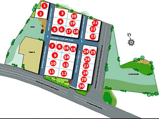 Master Plan of Aparna Shangri La in Gachibowli, Hyderabad - Image 375731