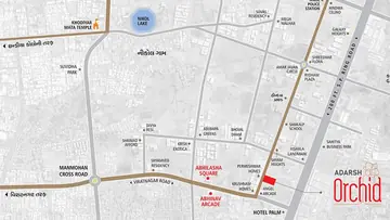 Location of Adarsh Orchid Residency - Image 375773