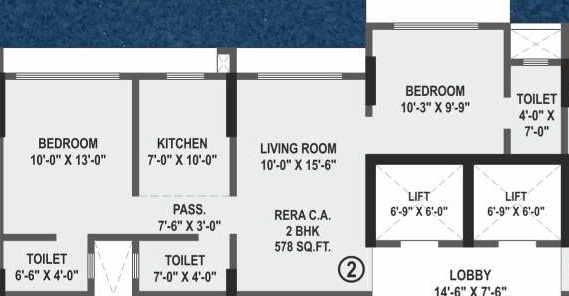 2 BHK Flat in Shivraj Charkop 1 Ramtirth CHSL in Kandivali West, Mumbai - Image 906689
