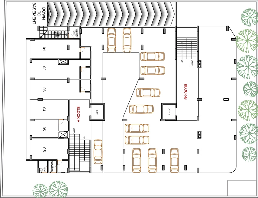 Master Plan of Commercial Aditi Folly Heights in Gota, Ahmedabad - Image 375808