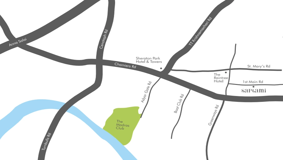 Location of Etica Saptami in RA Puram, Chennai - Image 375819