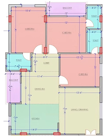 3 BHK Flat in RN Krishi in Gurram Guda, Hyderabad - Image 906167