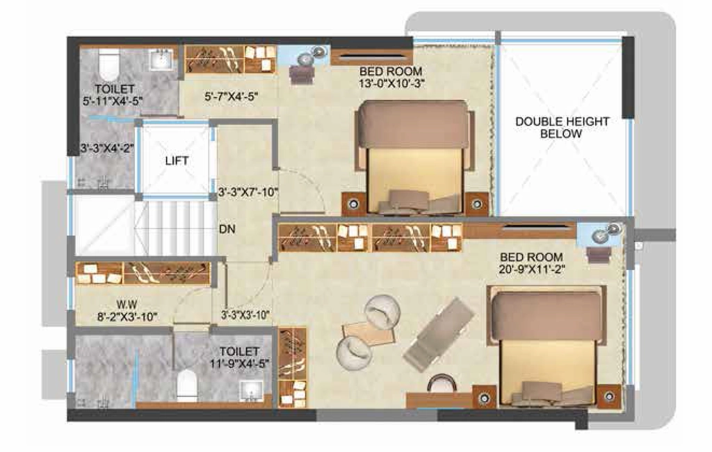 2 BHK Flat in Ranbir Greenpath in Goregaon East, Mumbai - Image 907200
