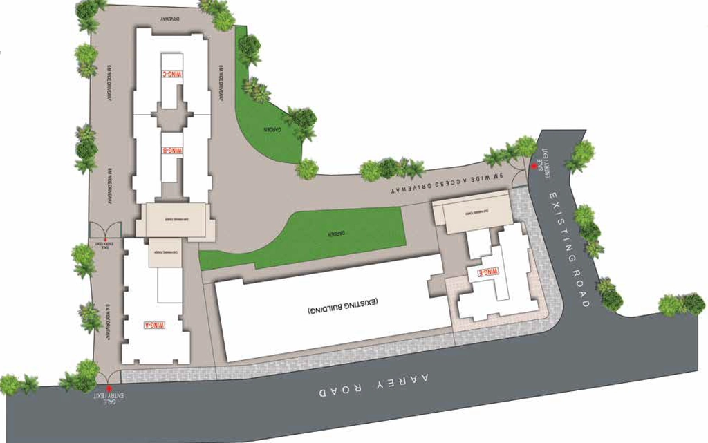 Master Plan of Ranbir Greenpath in Goregaon East, Mumbai - Image 378057