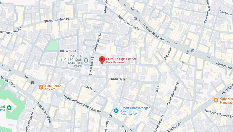 Location of Shanders Gardenia in Himayat Nagar, Hyderabad - Image 375867